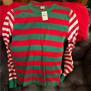 HOLIDAY HANNAH ANDERSON BOLD STRIPES RED/WHITE TOP